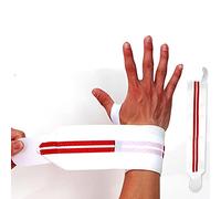 Kelawoly Bandes de Poignet d'haltérophilie en Polyester, Support de Poignet Réglable, 47 X 8 X 1 Cm, Poignée Confortable, Ajustement Protecteur pour l'entraînement en Force, Les Entraînements de