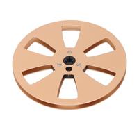 Kelawoly Bobine de Bande Magnétique Vide, Alliage D'Aluminium, Bride à | Compatibilité avec les bandes d\'un quart de pouce, composant de remplacement pour les platines ouvertes, enroulement