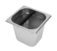 Kelawoly Boîte à café Inox Forme Carrée Grande capacité, pour Tasse Knock Box