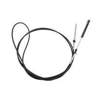 Kelawoly Câble de TéléCommande de Changement d'accélérateur de 12,5 Pieds, en Métal, Câble de Commande de Moteur Hors-bord Marin de Remplacement pour OMC 0173112