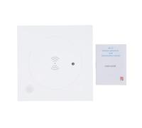 Kelawoly Capteur de Présence Humaine, Détecteur de Mouvement Intelligent ABS 24 GHz, Portée de 6 M, Détection à 120 Degrés, 2,4 GHz WiFi BT5.0, Contrôle Automatique de la Lumière pour la sécurité de