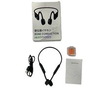 Kelawoly Casque à Conduction Osseuse HS1, sans Fil BT5.0 IPX55 | Conception à oreille ouverte pour une connaissance de la situation, autonomie de 8 heures, chargement de type C, micro