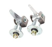 Kelawoly de Roulement de Moyeu de Roue de 17 Mm, d'articulation de Direction en Alliage d'acier, de Roulement de Roue Avant à 3 Goujons pour Pneus de 5 Pouces, Quad, ATV, Go Kart, Gauche Droite