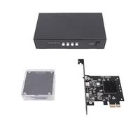 Kelawoly DMA Fuser Board Kit, 144Hz DisplayPort 1.4 | vidéo sur deux PC, auto-adaptatif EDID, contrôle du clavier et de la souris KMBOX, 2 entrées DisplayPort, configuration