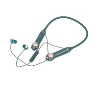 Kelawoly Écouteurs sans Fil Bluetooth 5.3 avec Oreilles de Chat Magnétiques avec Rétroéclairage RVB, Autonomie de 40 Heures, étanche IPX5 pour la Course à Pied, L'entraînement (Green)