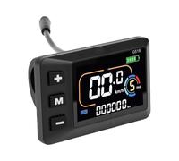 Kelawoly Écran LCD de Vélo électrique avec Rétroéclairage LED, Compteur de Vitesse et Odomètre de Remplacement pour Yozma in 10 Electric Dirt Bike