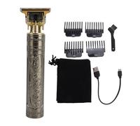 Kelawoly Ensemble de Tondeuses à Cheveux, Tondeuse à Barbe pour Hommes, Coupe électrique Douce et Précise, Ensemble de Tondeuse à Cheveux avec 4 Peignes Guides pour Salon à Domici (GOLD)