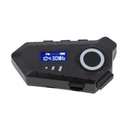 Kelawoly Intercom Bluetooth Moto Casque, Kit Oreillette Moto Bluetooth