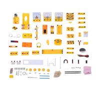 Kelawoly Kit d'expérimentation d'électromagnétisme, Ensemble 'Apprentissage de Physique avec Composants Professionnels pour étudiants du Secondaire, Idéal pour la Construction de Circuits et