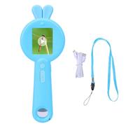 Kelawoly Microscope en Forme de Lapin pour Enfants, Microscope Numérique | Résolution 1MP, 8 Lumières LED, Batterie Rechargeable 2,5h, pour les 3-12 Ans, Exploration Scientifique en n Plein