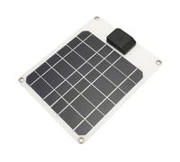 Kelawoly Panneau Solaire Mini 6W USB, IP67, Efficacité de Conversion 24%, | Module de charge extérieur, charge directe 5 V 1 A, cellules monocristallines pour montage sur sac à dos