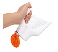 Kelawoly Pelle à Litière pour Chat avec Trous de 6 Mm pour Un Tamisage | Matériau PP, Poignée Ergonomique Antidérapante, Compartiment de Rangement intégré, Compatible avec la Litière au Tofu et à