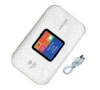 Kelawoly Routeur sans Fil 4G LTE, Routeur Mobile Portable Haute Vitesse 300 Mbps avec Emplacement pour Carte SIM, pour l'europe Afrique Asie Moyen-