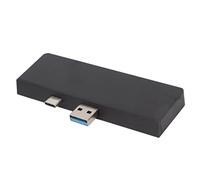 Kelawoly USB C Hub 5 en 2, 4K pour Pro 7 (Black) | Transfert de données USB3.0 5Gbps, lecteur de carte SD MicroSD, 2 Ports USB, coque en alliage d\'aluminium, station