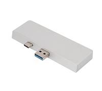 Kelawoly USB C Hub 5 en 2, 4K pour Pro 7 (Silver) | Transfert de données USB3.0 5Gbps, lecteur de carte SD MicroSD, 2 Ports USB, coque en alliage d\'aluminium, station