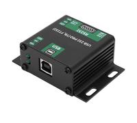 Kelawoly USB vers RS232 Adaptateur Module, Isolation de Puissance et Signal | Chipset FT232 SP3232 de qualité industrielle, connecteur mâle DB9, interface USB B, protection contre les surintensités et