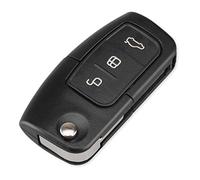 Kelay Ford Clé pour Ford Focus Fiesta MK7 C-Max S-Max Kuga KA Mondeo MK4 Galaxy Connect Ecosport TéLéCommande, Coque Clé Ford Fiesta, Boitier Clef C-Max - 3 Boutons