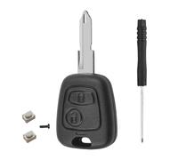 Kelay Peugeot Clé pour Peugeot 106 107 206 207 306 307 406 407 Citroën C1 C2 C3 C4 Saxo Picasso TéLéCommande, Coque Clé Xsara Picasso, Boitier Clef Peugeot 206 - 2 Boutons