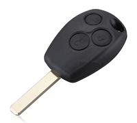 Kelay Renault Clé pour Renault Clio Modus Twingo Kangoo Laguna Master Trafic Duster Espace TéLéCommande, Coque Clé Kangoo, Boitier Clef Renault Trafic - 3 Boutons