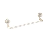 KELENMNAZT Tringle Télescopique À Ventouse sans Trou for Rideau De Douche, Porte-Chaussures, Porte-Serviettes, Étagère À Chiffons De Cuisine, Tringle Extensible De 95 À 195 Cm(Milky White)