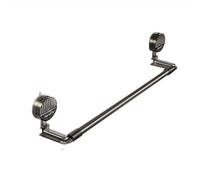 KELENMNAZT Tringle Télescopique À Ventouse sans Trou for Rideau De Douche, Porte-Chaussures, Porte-Serviettes, Étagère À Chiffons De Cuisine, Tringle Extensible De 95 À 195 Cm(Metallic Gray)