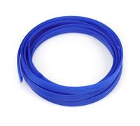 Kelepu Braided Manchon de Gestion des Câbles, Gaine Tressée Souple de 5 Mètres pour Maison, Bureau et Automobile (Bleu Roi, 25 mm)