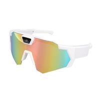 KELFEEAO 1080p Smart Camera Glasses, Easy Control Loop Recording Glasses Wind Proof 120° Wide Angle Lens POV Camera Sunglasses for Outdoor