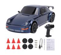 KELFEEAO 4WD RC Drift Car, 2.4G Remote Control Dual Tires Racing Toy for Indoor Play Outdoor Fun Hobbyists Beginners (Blue)