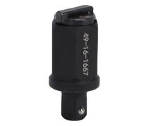 KELFEEAO Adaptateur d'enclume à cliquet avec fonction de verrouillage, remplacement en acier au carbone pour cliquet de boîte M12 FUEL INSIDER 3/8", modèle 49 16 1668 (1/4 pouce 49-16-1667)