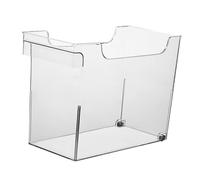 KELFEEAO Bacs de Rangement en Plastique, bacs de Rangement multifonctionnels Transparents pour Garde-Manger, Organisateur d'armoire Peu encombrant pour Cuisine, congélateur, Placard, Salle