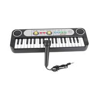 KELFEEAO Piano à clavier pour enfants, 37 touches, instruments de musique électriques portables, piano avec microphone, piano numérique électrique, jouets musicaux éducatifs pour