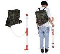 KELFEEAO Pulvérisateur d'engrais, épandeur d'engrais à contrôle de débit réglable avec Sac, Outil de fertilisation Manuel pour Ferme, maïs, légumes, Canne à Sucre, Arbres fruitiers