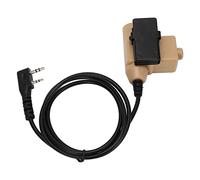 KELFEEAO U94 PTT Adaptateur, Adaptateur de Câble Audio Bidirectionnel Portable de Remplacement pour UV82 UV5R UV5RE UV5RA UV6R BF888S