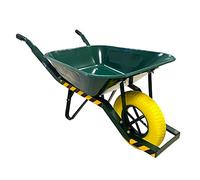 KELI - Brouette Cornières Super Pro Roue Increvable, 85L, Jusqu'à 250 Kg, Chariot de Transport, Poignées ergonomiques, Usage intensif