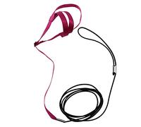 KELING Harnais et laisse réglables pour perroquets - Corde anti-entraînement pour animaux de compagnie - Parapluie et laisse pour l'extérieur - (S)