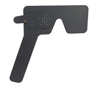 KELING Lorgnette ophtalmologique professionnelle 17 trous en plastique noir Vision Test fermeture