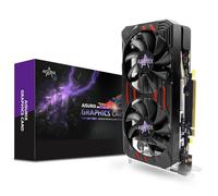 Kelinx AISURIX RX 580 Carte graphique, 2048SP, Real 8 Go, GDDR5, 256 bits, 2XDP, HDMI, PCI Express 3.0 avec arrêt de ventilateur pour ordinateur de bureau, GPU