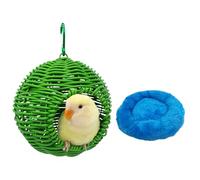 Kelisdi Abri à oiseaux pour calopsittes et inséparables qui invitent une résidence tout au long de l'année