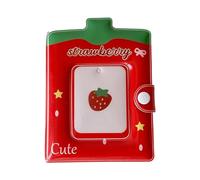 Kelisdi Album photo à 40 pochettes avec trou de suspension pour cartes photo, mini album photo, porte-cartes, mini album photo