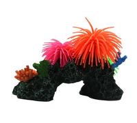 Kelisdi Aquariums Résines Coraux Récifs Ornement pour Aquarium Décoration Paysage Cachette Grotte Abri Petits Poissons Crevettes Durabilité Coraux Artificiels Aquarium Accessoire
