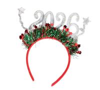 Kelisdi Bandeau de Noël 2026 taille réglable pour fête de Noël