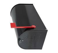 Kelisdi Boîte aux lettres en acier conçue pour une utilisation prolongée en extérieur avec fonction et drapeau d'alerte de boîte aux lettres résidentielle