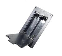 Kelisdi Boîtier de batterie pour cellules 2A avec couvercle et commutateurs 2 emplacements pour piles Plusieurs méthodes d'installation pour une utilisation sûre Boîtier de batterie intégré