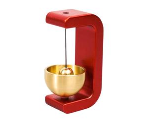 Kelisdi Carillon à vent magnétique non percé pour porte d'entrée de maison, entrées, alertes d'entrée de maison