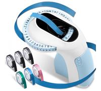 Kelisdi Dispositif d'étiquetage pour machine à gaufrer portable pour étudiants et amateurs Étiquette portable pour l'artisanat