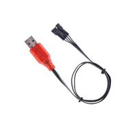 Kelisdi Efficient SM4P Câble de charge USB pour batteries au lithium 7,4 V Compatible avec divers véhicules DC5V2A Cordon d'alimentation USB Câble de charge