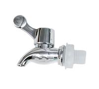 Kelisdi Élégant robinet doré pour tonneaux de vin anti-fuite robinet portable finition dorée pour brassage à la maison, accessoire de célébration festive