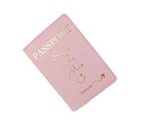 Kelisdi Étui de protection pour passeport de mariée marié et lune de miel pour femme, b, Beauté de masse