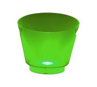 Kelisdi Glacières à champagne étincelantes incassables avec systèmes d'éclairage à DEL, design portable pour utilisation en intérieur et en extérieur, seaux à glace à DEL