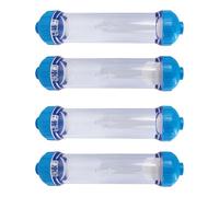 Kelisdi Grand boîtier à eau transparent de type lourd avec soulagement de la pression pour une observation facile des médias Purificateurs d'eau Transparents Cylindre de séchage